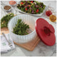KitchenAid Salad Spinner Red - Clean, Dry, Serve Produce - One-Handed Pump Mechanism - Nonslip Base - BPA Free – view 3