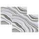 Riviera Homes Marble Print Bath Mat 2 Pack Grey 40 x 60cm - Plush, Super Soft, Machine Washable, Non Skid
