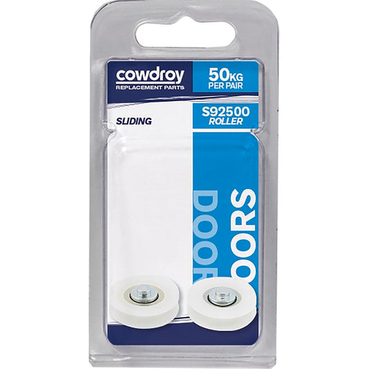 Cowdroy 32mm Replacement Roller - Delrin - Steel Bearing - 25kg Capacity - Auzzistore