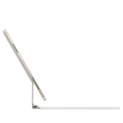 Apple Magic Keyboard for iPad Air M3 White MDFW4ZA/A - Sleek Design, Adjustable Viewing Angles, Large Glass Trackpad