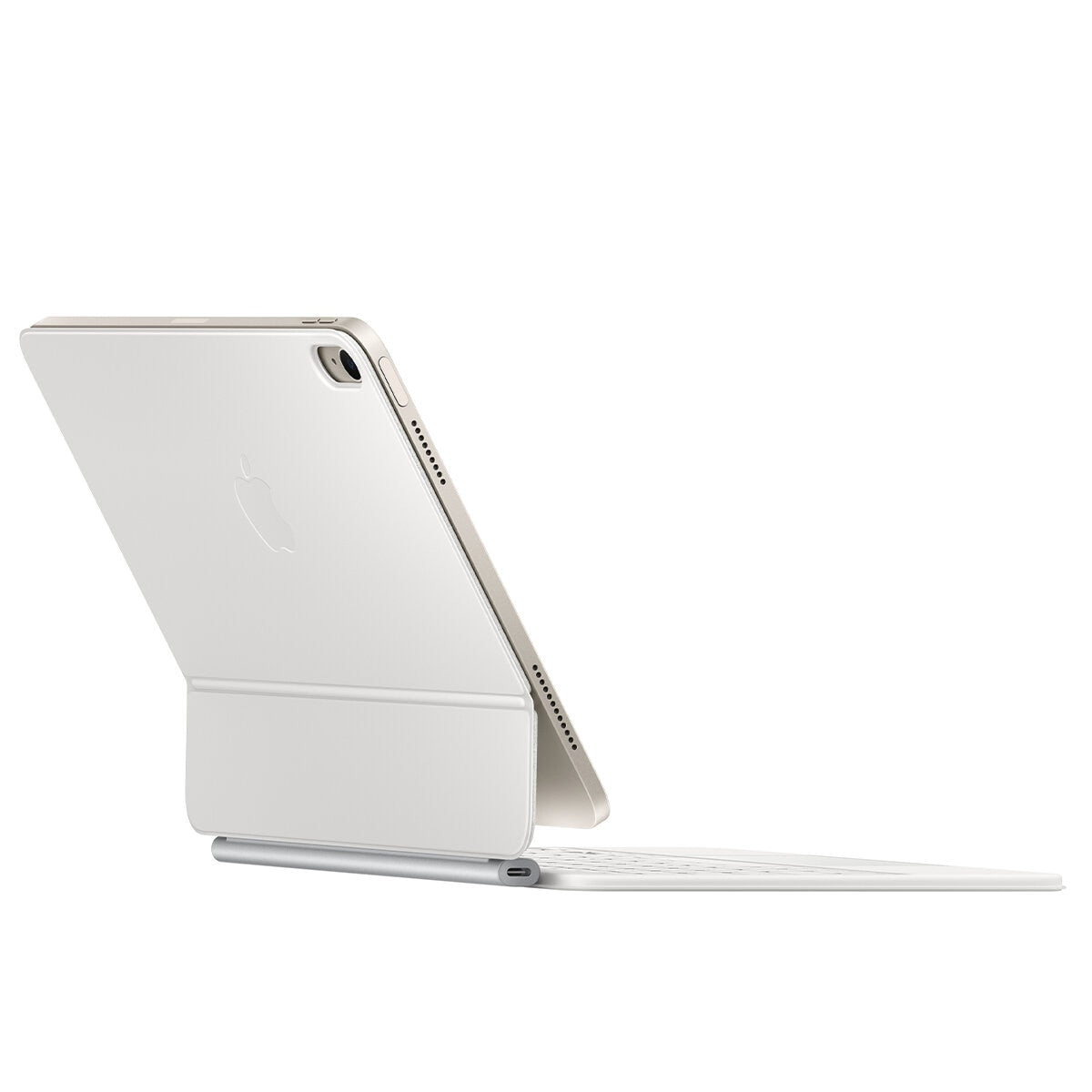 Apple Magic Keyboard for iPad Air M3 White MDFW4ZA/A - Sleek Design, Adjustable Viewing Angles, Large Glass Trackpad