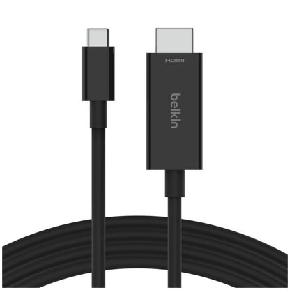 Belkin Connect USB-C To HDMI Cable 2M Black AVC012BT2MBK - High-Speed 4K Video & Audio Transfer