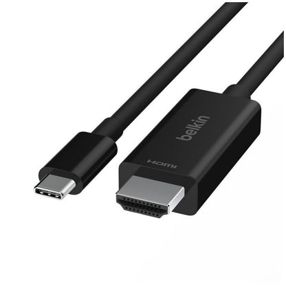 Belkin Connect USB-C To HDMI Cable 2M Black AVC012BT2MBK - High-Speed 4K Video & Audio Transfer