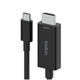 Belkin Connect USB-C To HDMI Cable 2M Black AVC012BT2MBK - High-Speed 4K Video & Audio Transfer – view 3