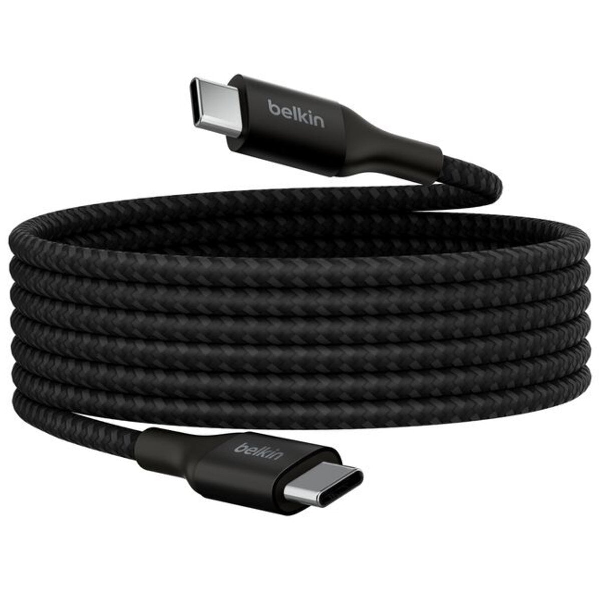 Belkin BoostCharge USB-C Cable 2M Black - CAB015BT2MBK, Fast Charging & Durable