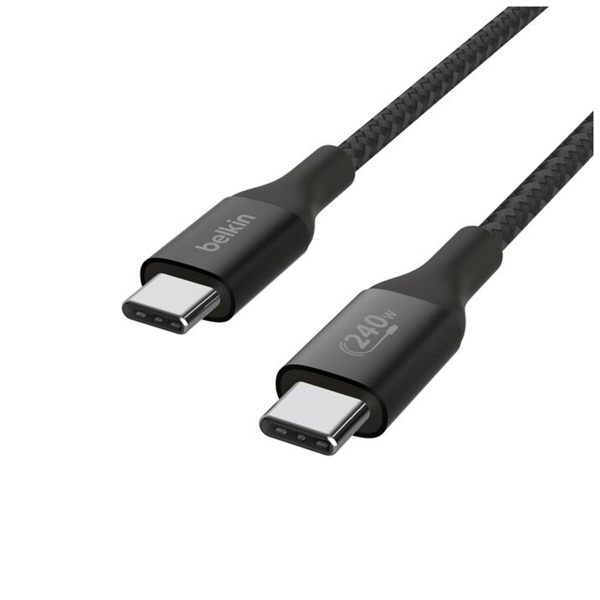 Belkin BoostCharge USB-C Cable 2M Black - CAB015BT2MBK, Fast Charging & Durable