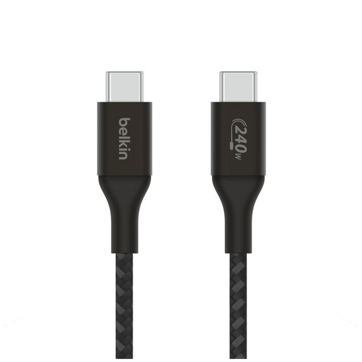 Belkin BoostCharge USB-C Cable 2M Black - CAB015BT2MBK, Fast Charging & Durable