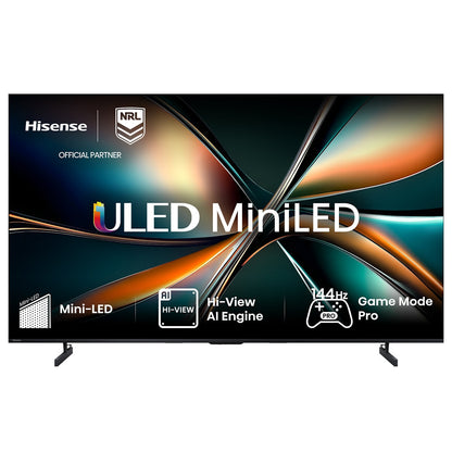 Hisense 65U6QAU 65 Inch ULED Mini-LED 4K QLED Smart TV
