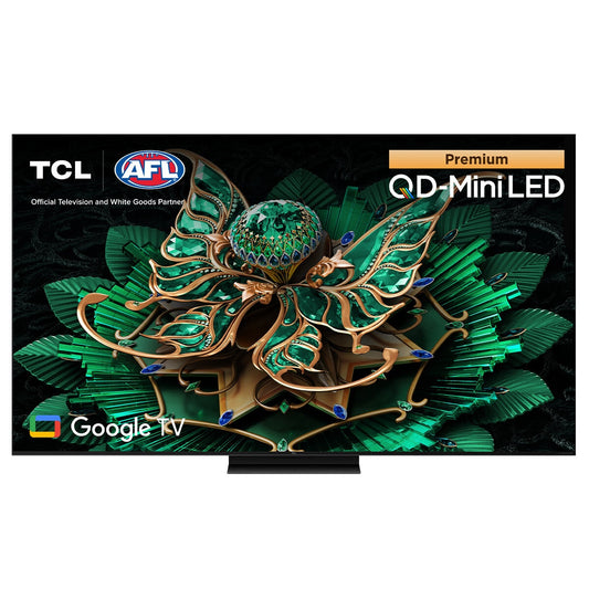 TCL 75 Inch QD-Mini LED 4K Google TV with Dolby Vision, HDR10+, Voice Control