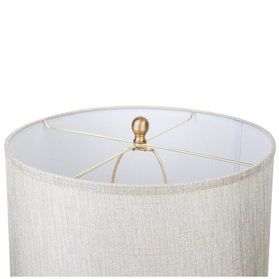 Cafe Lighting and Living Evie Floor Lamp Mercury Glass And Brass Gold Shade