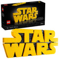 LEGO Star Wars Brick-Built Star Wars Logo 75407 700-Piece Adult Display