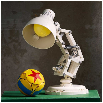 LEGO Ideas Disney Pixar Luxo Jr 21357 613-Piece Posable Display Model