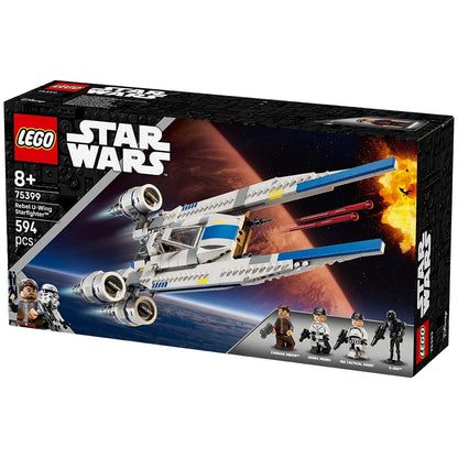 LEGO Star Wars Rebel U-Wing Starfighter 75399 Cassian Andor K-2SO Season 2 Scenes Buildable Model Kit 3 Minifigures & Accessories