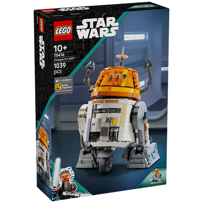 LEGO Star Wars Ahsoka Chopper (C1-10P) 75416 Buildable Toy Model Kit - Remote Head Movements, Poseable Arms & Legs, Detachable Parts