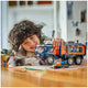 LEGO City Arctic Explorer Science Lab Truck 60471 with 6 Wheel Suspension, Rotating Rooftop Observatory, 5 Explorer Minifigures, 3 Arctic Wolf Figures, 1,064 Pieces – view 4