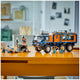 LEGO City Arctic Explorer Science Lab Truck 60471 with 6 Wheel Suspension, Rotating Rooftop Observatory, 5 Explorer Minifigures, 3 Arctic Wolf Figures, 1,064 Pieces – view 3