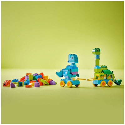 LEGO DUPLO 3-in-1 Dinosaurs on Wheels 10451 108 Pieces Age 3+