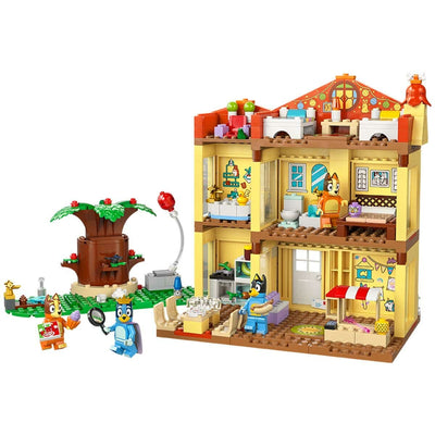 LEGO Bluey Bluey’s Family House Playset 11203 382-Piece Modular Role Play Set