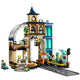 LEGO City Central Train Station 60469 with Clock Tower, Coffee Bar, Lift, and Railway Maintenance Vehicle – view 2