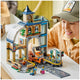 LEGO City Central Train Station 60469 with Clock Tower, Coffee Bar, Lift, and Railway Maintenance Vehicle – view 3