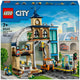 LEGO City Central Train Station 60469 with Clock Tower, Coffee Bar, Lift, and Railway Maintenance Vehicle – view 7