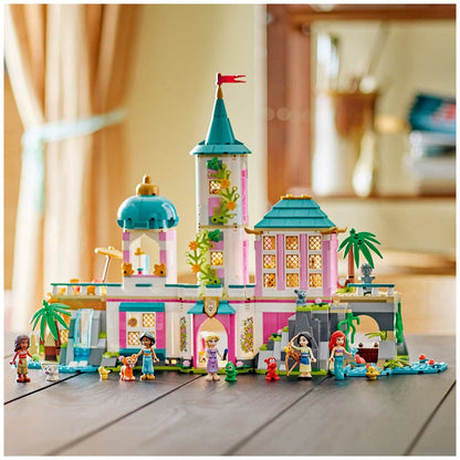 LEGO Disney Princess Castle And Royal Pets 43267 Building Playset with 5 Minidoll Characters and 5 Animal Characters