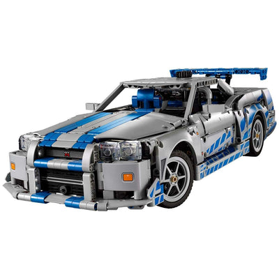 LEGO Technic 2 Fast 2 Furious Nissan Skyline GT-R R34 Car Model Kit 42110