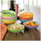 Signature Housewares 10 Piece Arrow Snack Bowl Set | Stoneware, 400ml, 13.9cm, Microwave & Dishwasher Safe – view 4