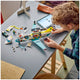 LEGO City Emergency Air Ambulance Airplane 60465 with Fold-Down Boarding Stairs, Onboard Medical Lab, Snow Scooter, Airport Scene, and 4 Minifigures – view 7