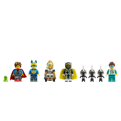 LEGO DREAMZzz Nightmare Shark Submarine 71500 Building Set with Mateo Logan and Astrid Minifigures, Shark Model