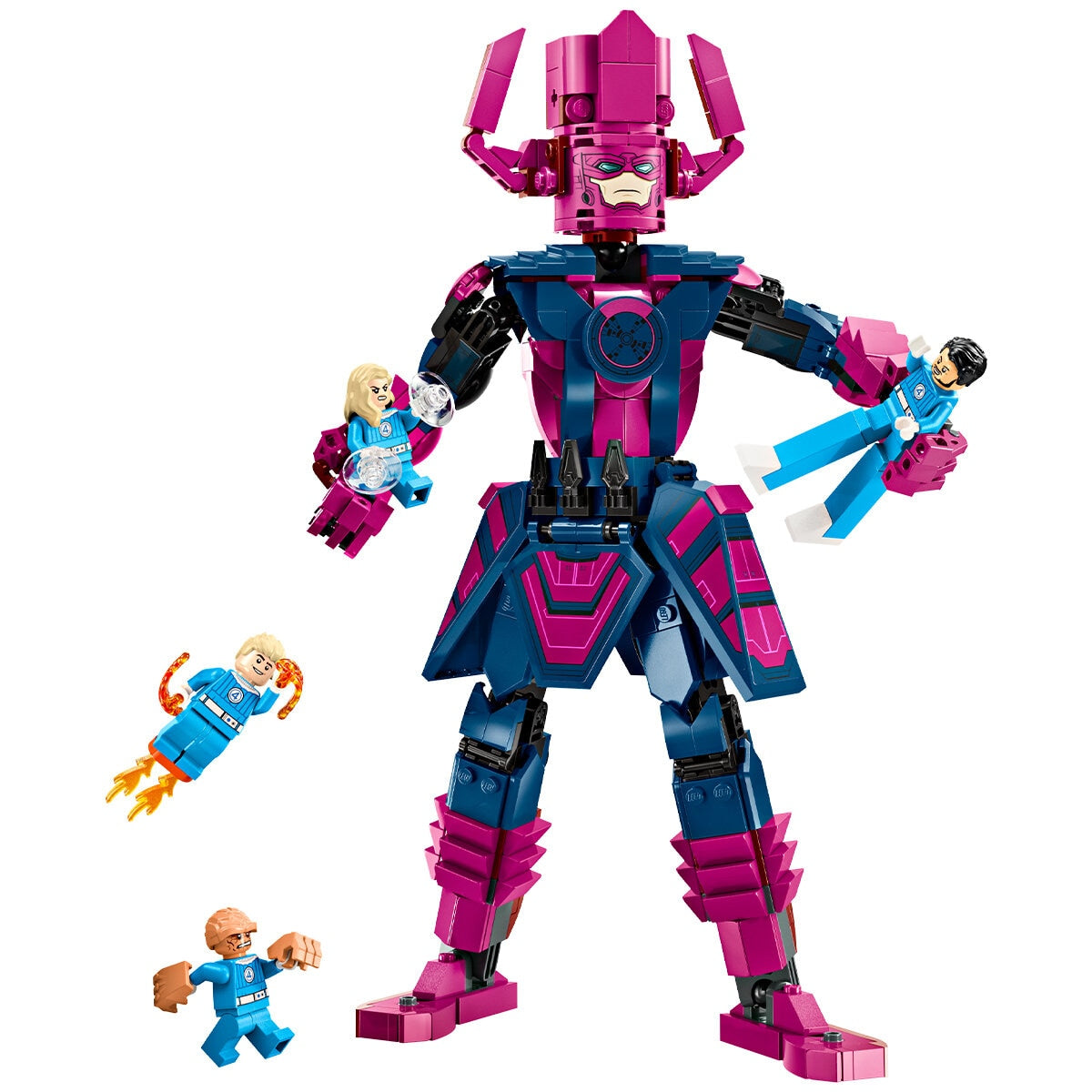 LEGO Marvel Fantastic Four vs. Galactus Construction Figure 76316 | 427 Pieces, Ages 9+, 28 cm Tall Galactus, 4 Minifigures