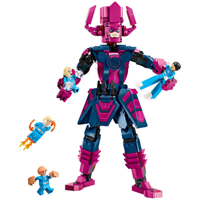 LEGO Marvel Fantastic Four vs. Galactus Construction Figure 76316 | 427 Pieces, Ages 9+, 28 cm Tall Galactus, 4 Minifigures