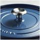 Tramontina Dutch Oven Set 3.7L & 5.6L Denim Blue, Cast Iron, Self-Basting Lid, Stainless Steel Knob – view 5