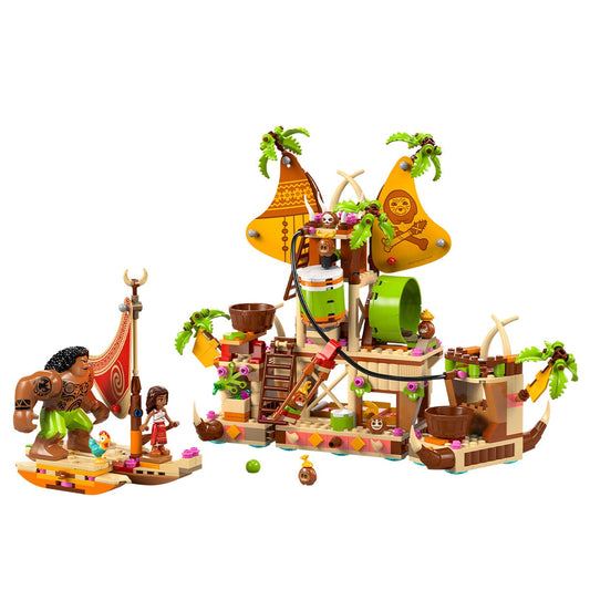 LEGO Disney Moana Kakamora Barge 43258 Building Set with 572 Pieces, 9 Characters, and Splitting Feature – view 2 - Auzzistore
