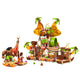 LEGO Disney Moana Kakamora Barge 43258 Building Set with 572 Pieces, 9 Characters, and Splitting Feature – view 2