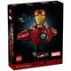 LEGO Marvel Iron Man MK4 Bust 76327 | Collectible Model with 436 Pieces, Adjustable Flaps, Shoulder Cannons, Rotating Head, and Iron Man Minifigure – view 10