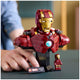 LEGO Marvel Iron Man MK4 Bust 76327 | Collectible Model with 436 Pieces, Adjustable Flaps, Shoulder Cannons, Rotating Head, and Iron Man Minifigure – view 7
