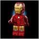 LEGO Marvel Iron Man MK4 Bust 76327 | Collectible Model with 436 Pieces, Adjustable Flaps, Shoulder Cannons, Rotating Head, and Iron Man Minifigure – view 9