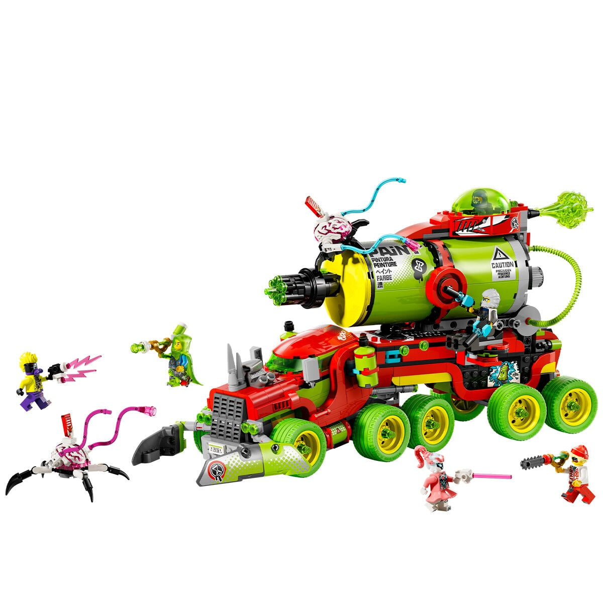 LEGO DREAMZzz Mateo's Spray Paint Truck 71499 Building Set | Ages 9+ | 929 Pieces | Transformable Truck Toy