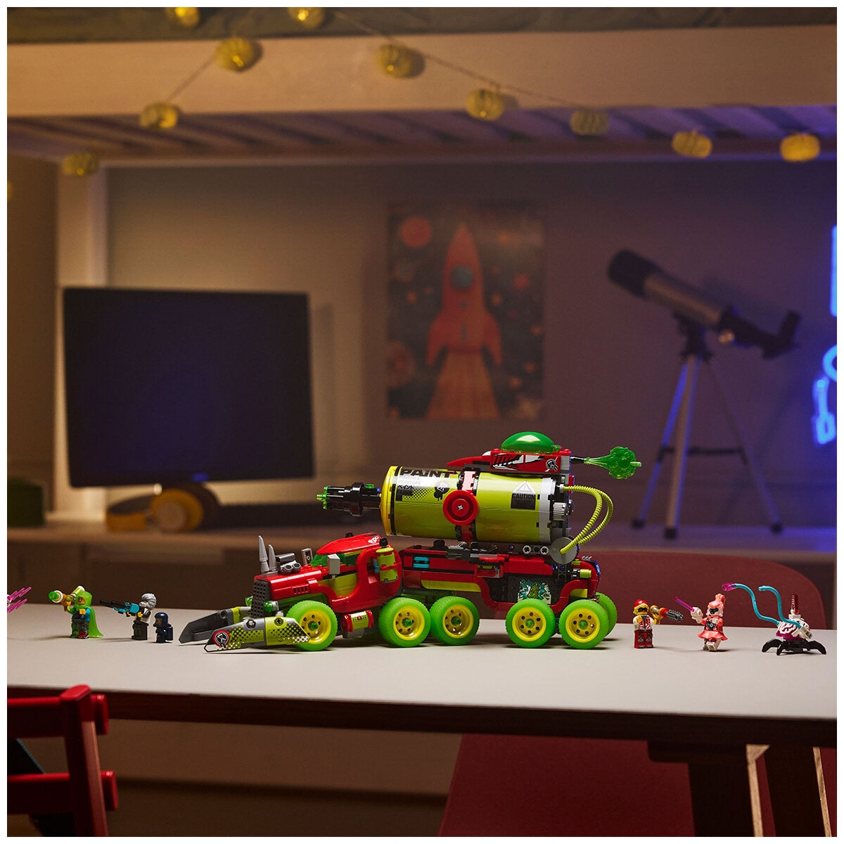 LEGO DREAMZzz Mateo's Spray Paint Truck 71499 Building Set | Ages 9+ | 929 Pieces | Transformable Truck Toy