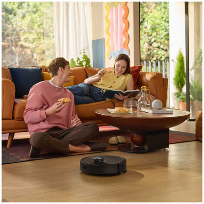Roborock Q7T+ Vacuum Cleaner - 10,000 Pa HyperForce Suction, Dual Anti-Tangle Design, Auto-Empty Dust, Ideal for Hardwood, Tiles, Laminate, Vinyl, Carpet