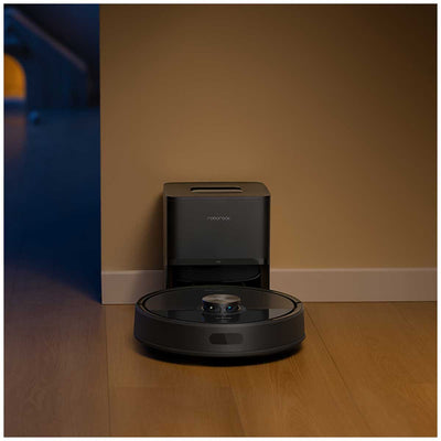 Roborock Q7T+ Vacuum Cleaner - 10,000 Pa HyperForce Suction, Dual Anti-Tangle Design, Auto-Empty Dust, Ideal for Hardwood, Tiles, Laminate, Vinyl, Carpet