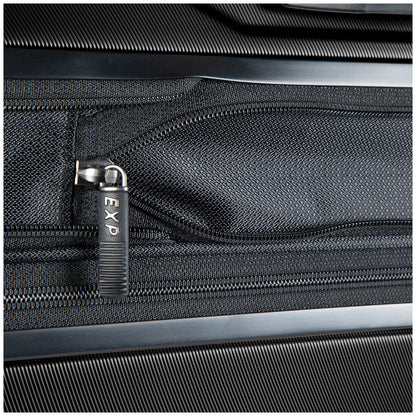 Ricardo Pacific Palisades Large Upright Luggage Black 100% Polycarbonate TSA Locks & Ergonomic Handle