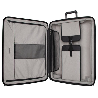 Ricardo Pacific Palisades Large Upright Luggage Bronze 100% Polycarbonate TSA Locks Ergonomic Handle Compression Panels