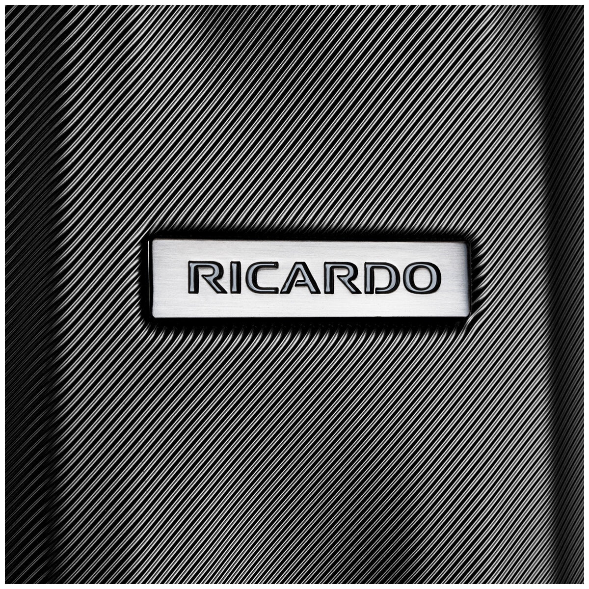 Ricardo Pacific Palisades Large Upright Luggage Black 100% Polycarbonate TSA Locks & Ergonomic Handle