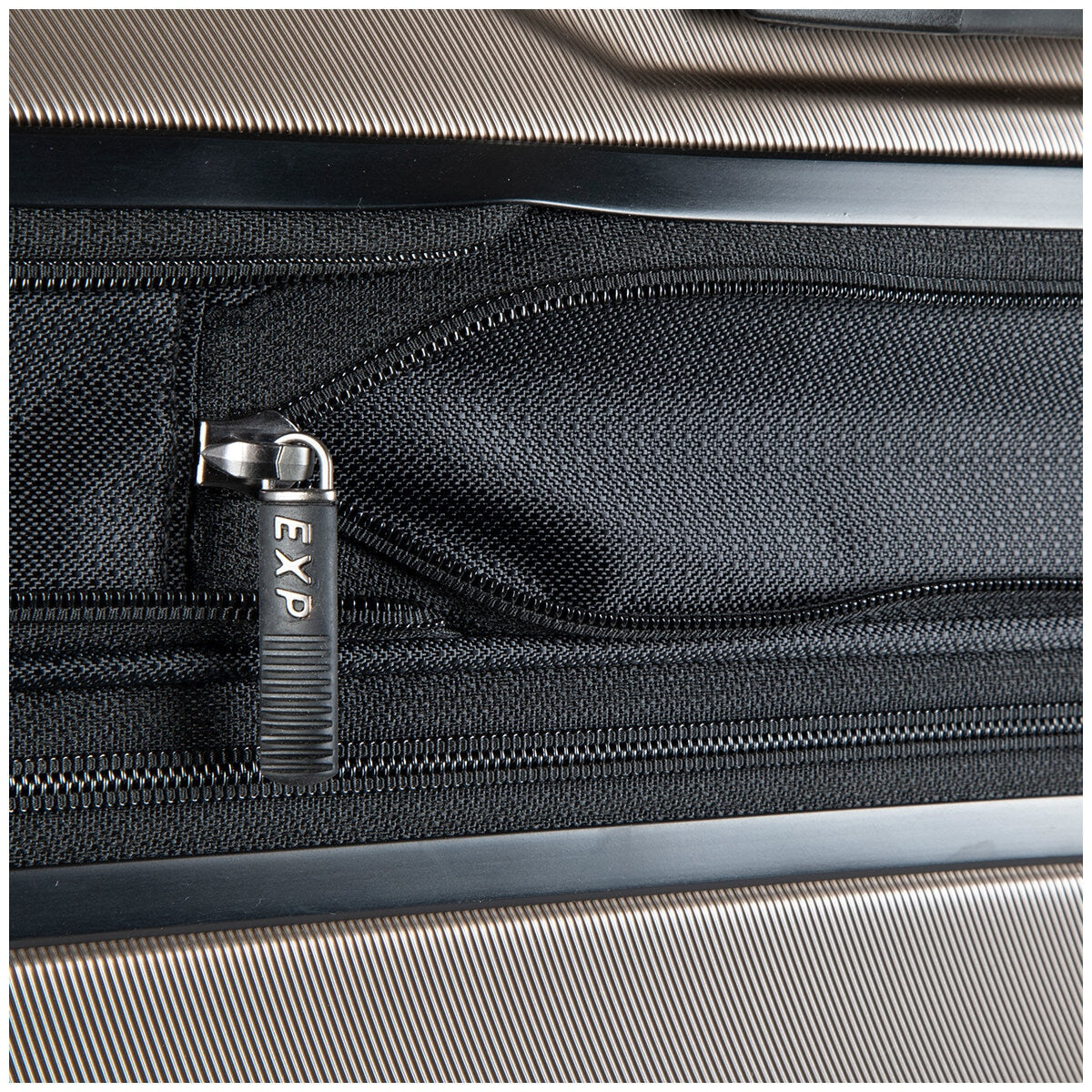 Ricardo Pacific Palisades Large Upright Luggage Bronze 100% Polycarbonate TSA Locks Ergonomic Handle Compression Panels