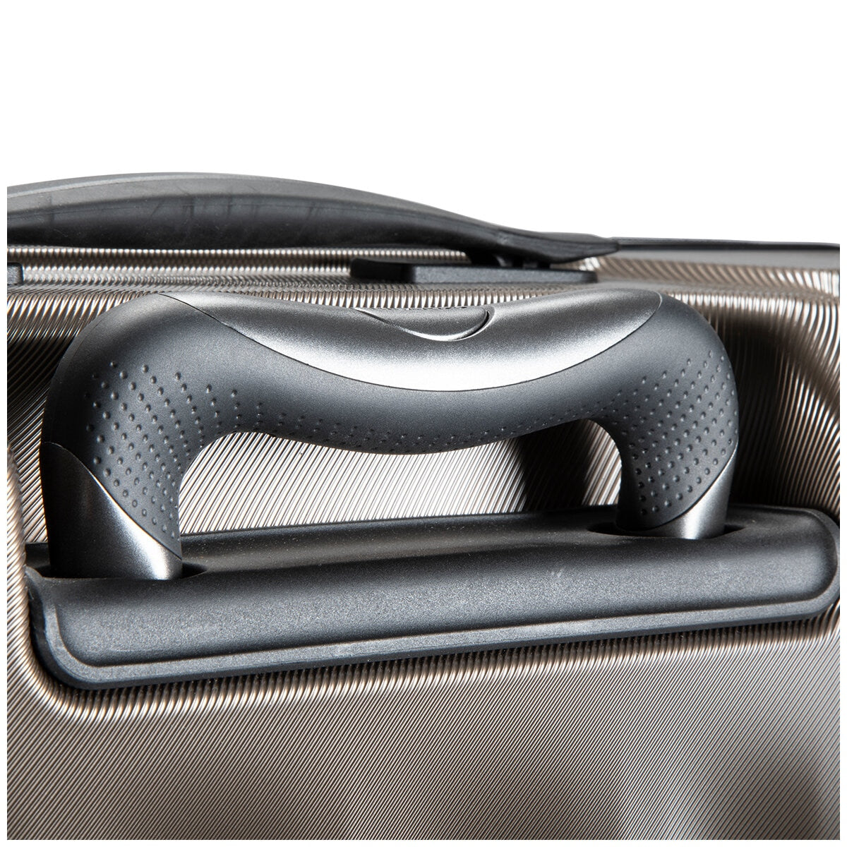 Ricardo Pacific Palisades Large Upright Luggage Bronze 100% Polycarbonate TSA Locks Ergonomic Handle Compression Panels