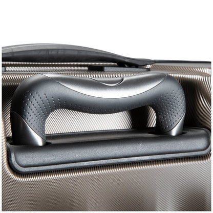 Ricardo Pacific Palisades Large Upright Luggage Bronze 100% Polycarbonate TSA Locks Ergonomic Handle Compression Panels