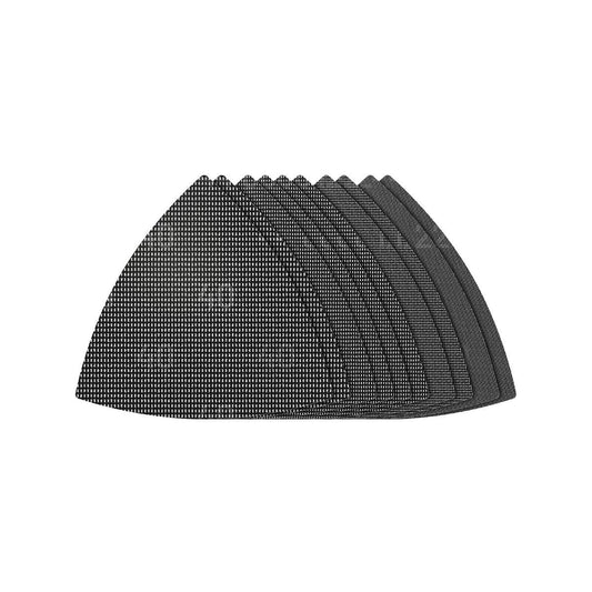 Full Boar Assorted Triangular Mesh Sanding Sheets 10 Pack - 93mm x 93mm - Washable, Reusable - Auzzistore