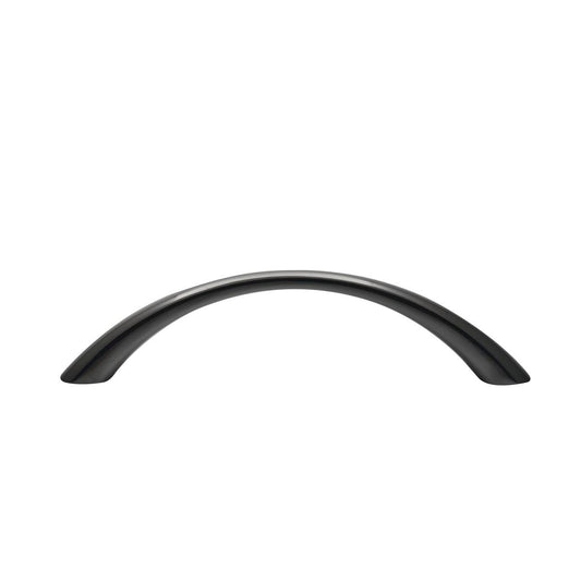 Prestige 96mm Black Nickel Tapered Bow Handle - Zinc Alloy - Durable